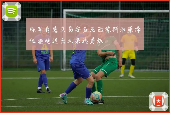 绿军有意交易安芬尼西蒙斯和豪泽但拒绝送出未来选秀权
