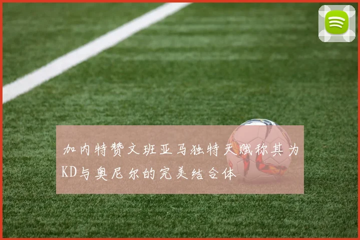 加内特赞文班亚马独特天赋称其为KD与奥尼尔的完美结合体